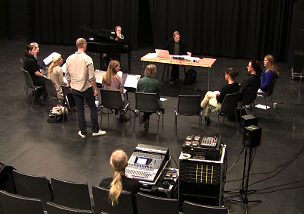 Workshop vid Malmö Operaverkstad.